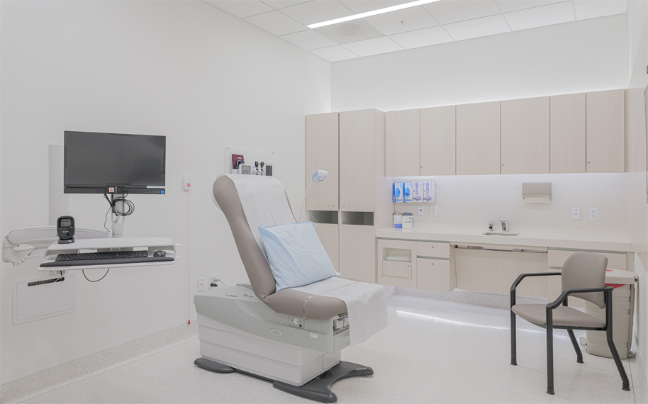 Accessible, state-of-the-art medical care space
